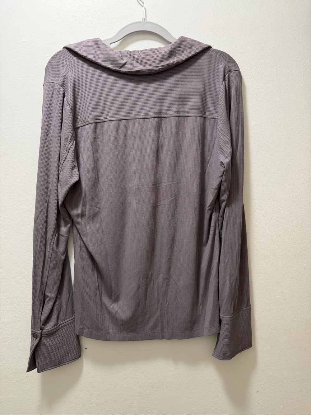 Jason Wu Ribbed Button-Down Shirt - Picture 3 of 7